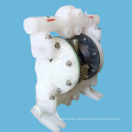 1 inch plastic pneumatic diaphragm pump with  PTFE diaphragm and PTFE valve ball